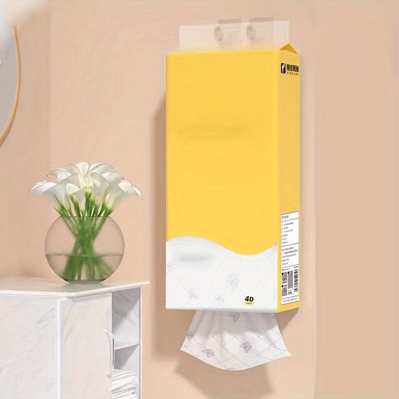 1600 Four-Ply Paper Towels for Home Use - Made from Unbleached Natural Wood Pulp - Sourced Independently, Ideal for Kitchens And Bathrooms, Can Be Hung on Walls - Effective for Wet And Dry Cleaning, Perfect for Household Needs