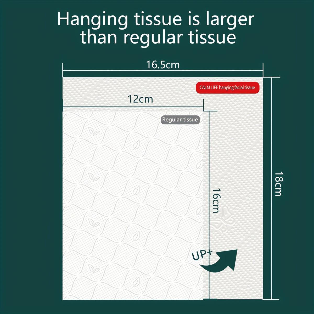 4-pack Family-sized Large Hanging Tissues, 4-ply Extra Thick, Suitable for Both Wet And Dry Use, Soft And Strong. Ideal for Daily Cleaning, Beauty Salons, Travel, And Various Other Situations. Simple And Convenient.christmas Gifts Bulk.