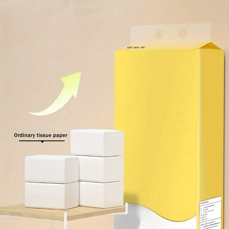 1600 Four-Ply Paper Towels for Home Use - Made from Unbleached Natural Wood Pulp - Sourced Independently, Ideal for Kitchens And Bathrooms, Can Be Hung on Walls - Effective for Wet And Dry Cleaning, Perfect for Household Needs