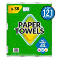 12 ct. Premium Paper Towels, 121 sheets per roll, Best for Home and Office Use