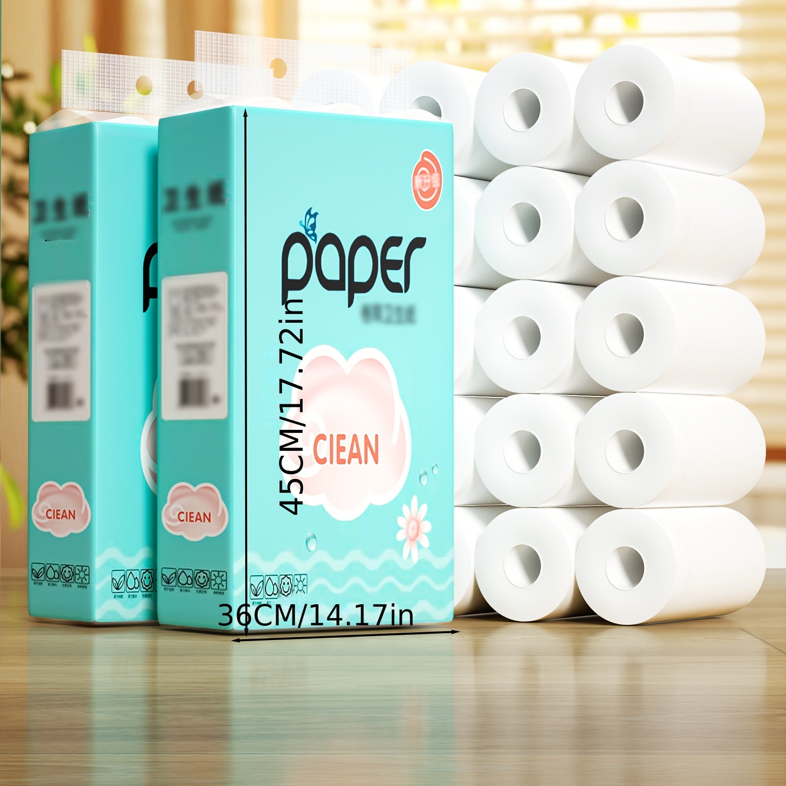 120g 20 rolls of hotel roll paper hollow roll toilet paper native wood pulp hotel large roll paper toilet household core roll paper
