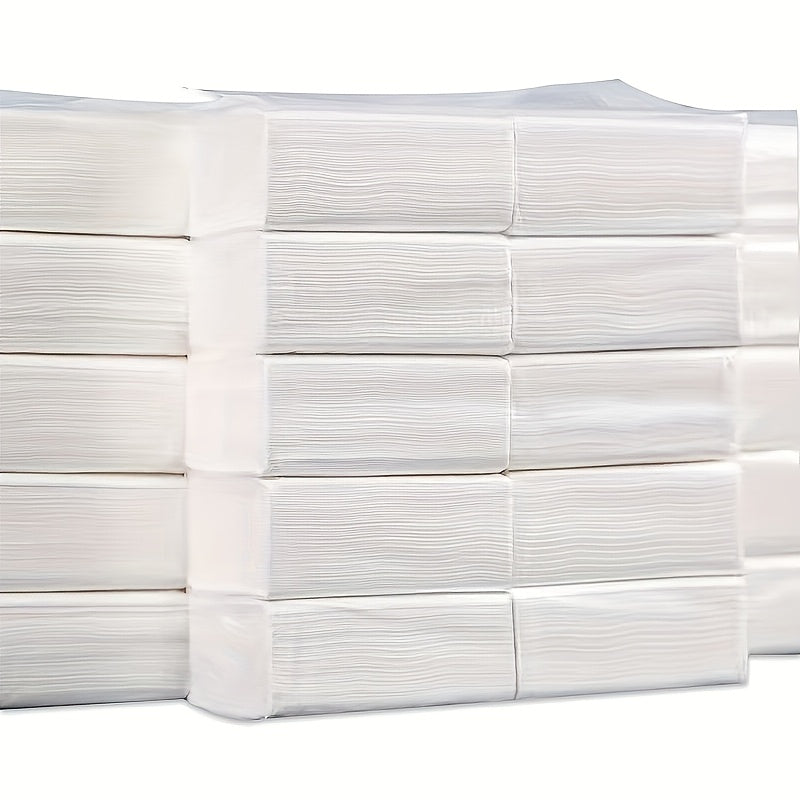 20-Pack, 5200 Sheets of Thickened Tissues - Durable, Absorbent & Soft Facial & Tissue Paper, Suitable for Home, Office, Dormitory, Outdoor Use, Minimalist Packaging | Thickened Tissues
