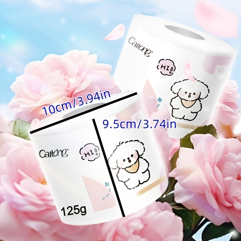 125g\u002Froll Toilet Paper, Made from Virgin Wood Pulp, Thickened Multi-layer Toilet Rolls with Core, Super Soft, Highly Absorbent, Lint-free and Not Easy to Tear, Suitable for Use in Hotels, Living Rooms, Kitchens, Bathrooms, and Other Various Places.