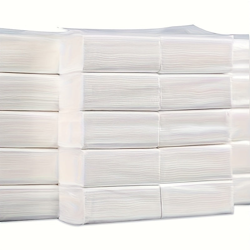 20-Pack, 5200 Sheets of Thickened Tissues - Durable, Absorbent & Soft Facial & Tissue Paper, Suitable for Home, Office, Dormitory, Outdoor Use, Minimalist Packaging | Thickened Tissues